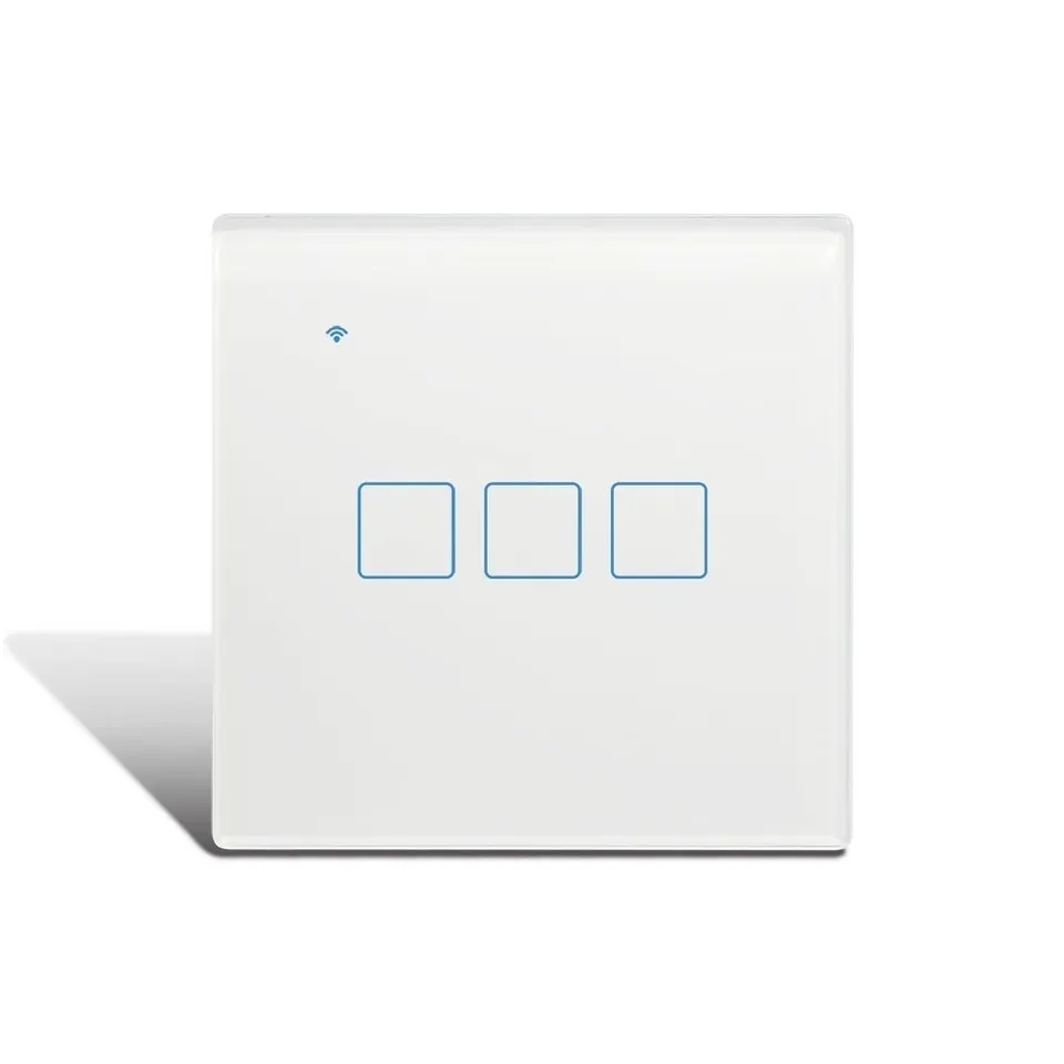 [SW-103-W-WiFi] Light Switch 3 Gang (WiFi, White)