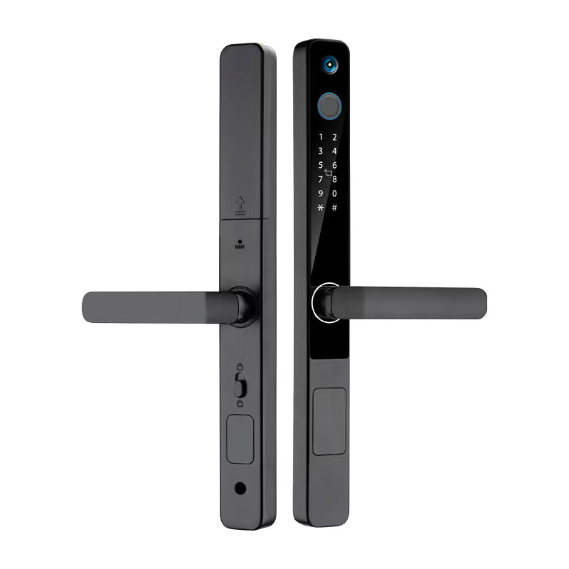 [DL-102-C-B] Aluminum Door Lock Camera (Black)